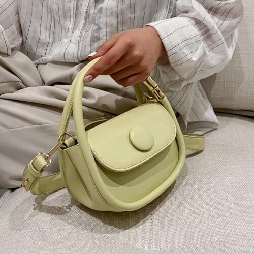 Brand Designer Mini Women Handbag Fashion Solid Color Crossbody Bags for Women 2021 Simple Shoulder Bag Handbag and Purse Clutch