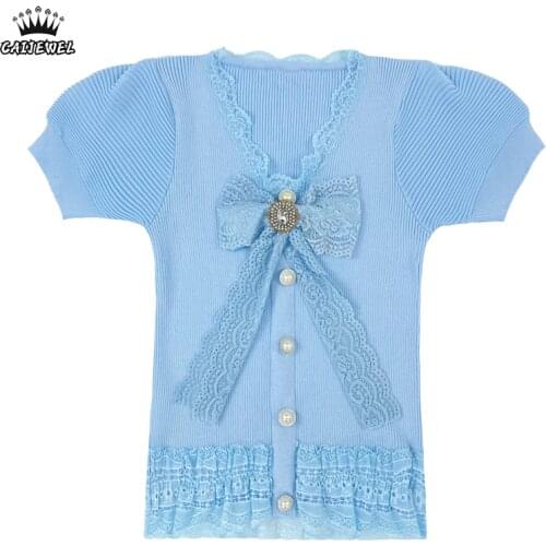 CAIJEWEL Lace Blouses