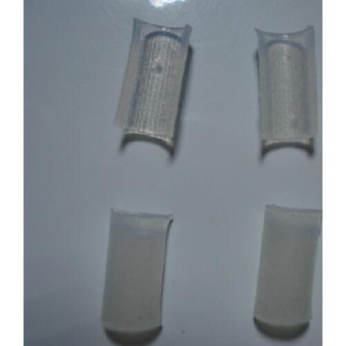 Italy clear color Keratin Nail Rebonds Tips for Hair Extensions 100 pieces per bag