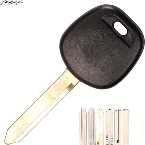 Jingyuqin 10pcs 0 Buttons Remote Car Key Case Shell For Toyota Corolla Camry Rav4 Prado Reiz Yaris TOY40/43/47/48 Uncut Blade