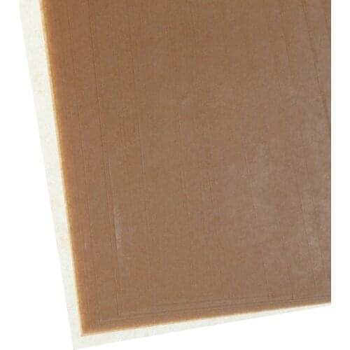 Brown Food and Deli Dry Wrap Wax Paper Sheets with Dispenser Box, Bakery Pick Up Tissues