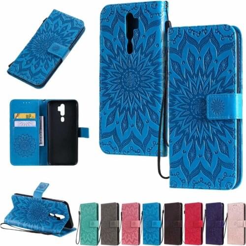 Fundas Capa Leather Case For OPPO A5 A9 2020 A3S A5S F11 Pro Realme 3 5 Pro Wallet Flip Magnetic Stand Case