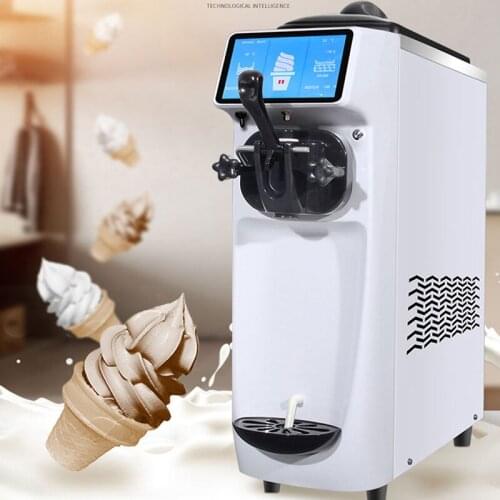 Ice Cream Machine Commercial Automatic Soft Ice Cream Sundae Ice Cream Machine Fruit Ice Cream Making Machine