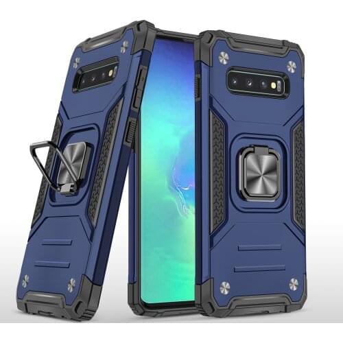 Anti Fall Armor Stand Phone Case For Samsung Galaxy Note 8 9 10 S8 S9 S10 S10E A10S A20S A30S A50S A10E A20E Plus Lite 2020 Case