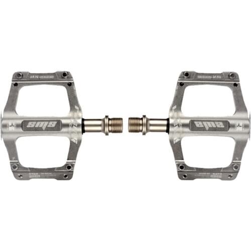 Shanmashi 3 Bearings Aluminium Alloy Ultralight Pedals Mountain Bike Pedal Flat Pedals Bike Parts For Outdoor Sports