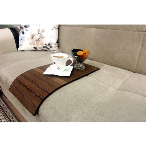 SIRMAK Pratik Ev Ofis Sehpası Koltuk Kenarı Portatif Sehpa