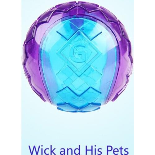 Dog Relieves Toy Ball Sound Pet Toy Puppy Big Puppy Grinding Teeth Resistant To Bite Teddy Supplies Dog Toy Ball Interactive Pet