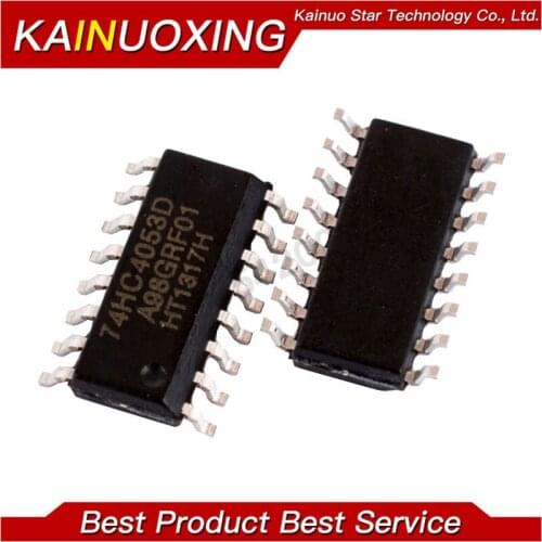 10PCS 74HC4053D SOP16 74HC4053 SOP SN74HC4053DR SOP-16 HC4053 SMD new and original IC