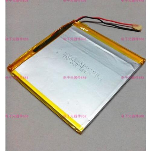 3.7V universal Tablet PC battery 3810010035100100 4000mAh Rechargeable Li-ion Cell Rechargeable Li-ion Cell