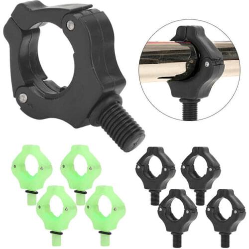 4pcs Carp Fishing Rod Rest Holder Head Gripper Magnetic Fishing Grip Bracket Head Adjustment Fishing Rod Tail Rest Clips Tool