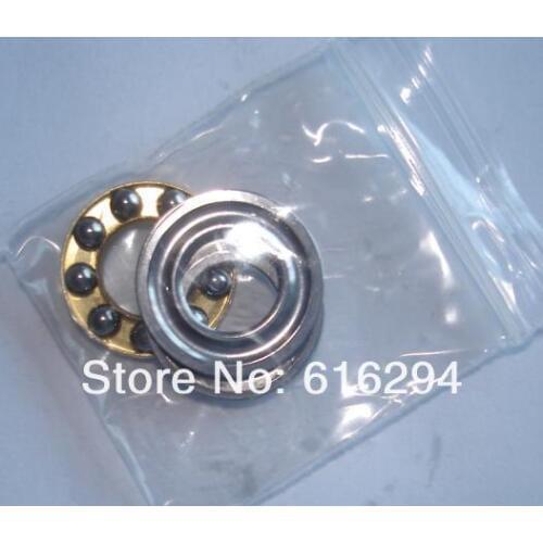 Free shipping--50pcs/lot Axial Ball Thrust Bearing F6-12M (6mm x 12mm x 4.5mm) F6-12M thrust ball bearing