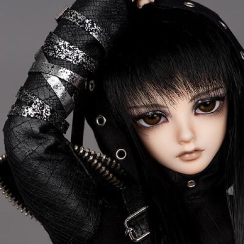 Flash sale !free shipping! makeup & eyes included !top quality 1/4 (42cm) bjd doll Minifee karsh elf assassin bjd sd doll