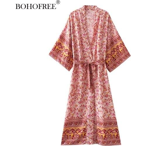 Womens Casual Dresses BOHOFREE China