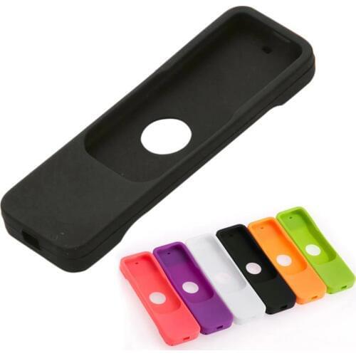 Colorful Silicone Protective Case Cover Skin for Apple TV 4 Remote Control Waterproof Dust Cover