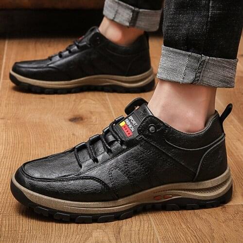 DeeLerShion Mens Winter Boots