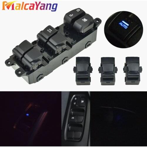 Driver Side Electric Power Master Window Switch 93570-C92004X 93570C92004X For Hyundai IX25 Creta 2014-2020 WIth LED Light