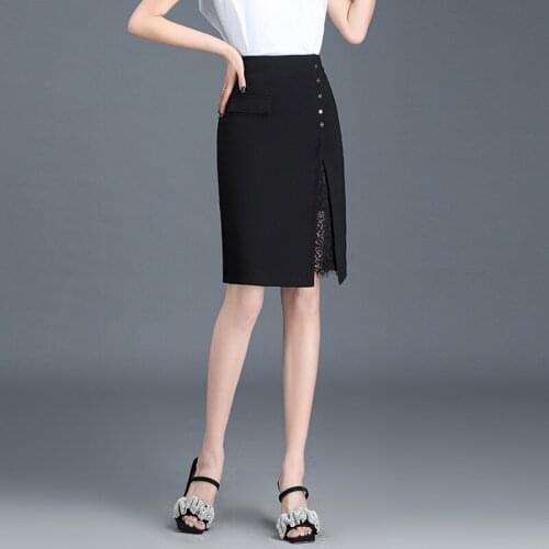 KUANGNAN Womens Pencil Skirts