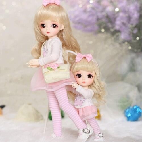 LCC Miu 1/6 BJD SD Doll Fashion Toys For Girls Birthday Xmas Best Gifts Resin Toys for Kids Surprise Gifts for Girls Birthday
