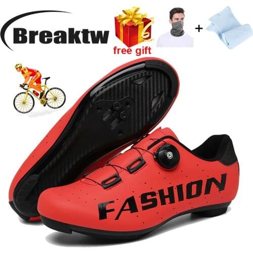 2021 Men Road Bike Racing Shoes Ladies Cycling Non-slip Mountain Bike Shoes MensPrimitive Triathlon Ultralight Cycling Sneakers