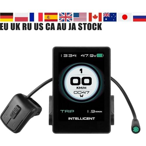 C965 LCD Display Panel For Bafang Ebike BBS01 BBS02 BBSHD Mid Drive Conversion Kit Electric Bicycle Center Motor Component