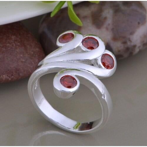Wholesale High quality silver plated Fashion jewelry rings WR-908