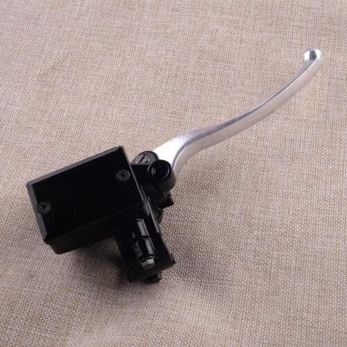 14mm Motorcycle Aluminum Alloy Front Right Hydraulic Brake Master Cylinder Control Lever for 7/8 inches 22mm Handlebars