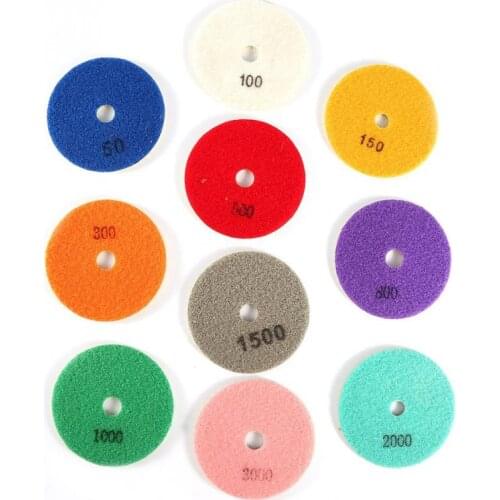 1 pcs 100mm 4 inch Wet Diamond Grinding Disc Polishing Pad Grinding Wheel for Granite Marble Stone Abrasive Tool