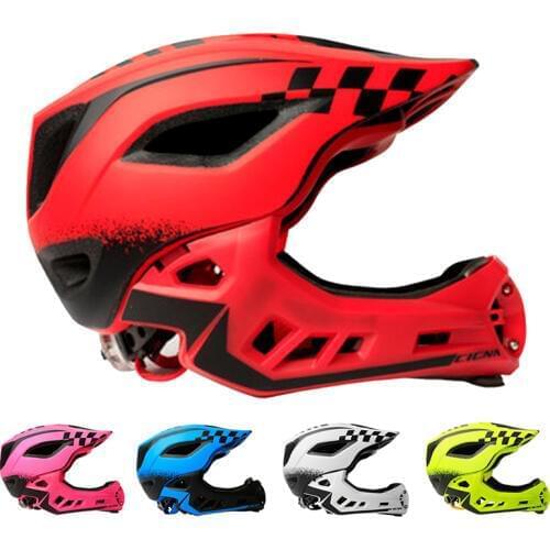Kids Bike Helmet Full Face Detachable 2-8 Years Old Children Helmet MTB Downhill Cycling Helmet Sports Safety Capacete Ciclismo