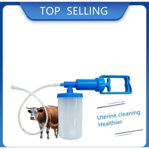 500 ML Veterinary Uterine Ceaner Cattle Sow Uterine Douche Manual Pig Cattle Farm Uterus Washing Clinic Cleaning Tools TOP 2021