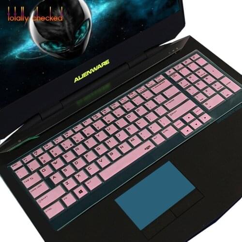 High Quality 17.3 inch Silicone Keyboard Protective film Cover skin Protector for Dell Alienware M17X R5 17 inch