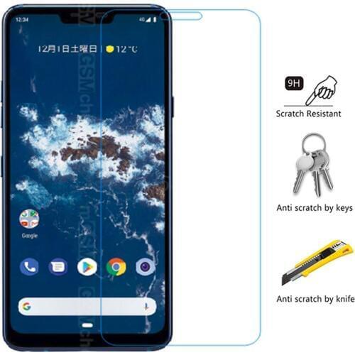 Tempered Glass 100% Good Quality Premium 9H Screen Protector Protective Glass Film Accessories for LG K40/Q9 one/X5 Android one