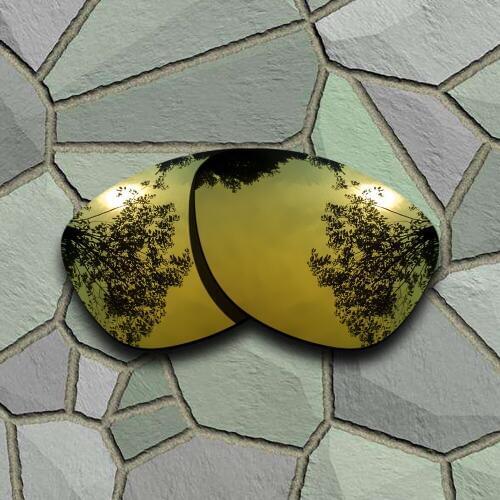 Yellow Golden Sunglasses Polarized Replacement Lenses for Oakley Frogskins