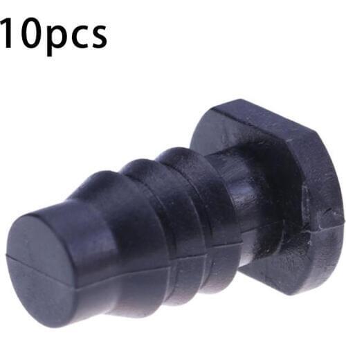 10PCS Garden Hose 8mm Connector Plastic Hose Irrigation Fastener Plug Controller Shunt Watering Accessories