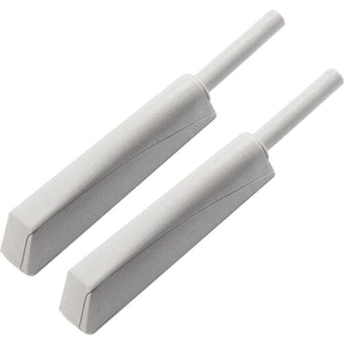 2pcs Portable Heavy Duty POM Plastic Wardrobe Door Rotation Adjustment Home For Cabinet Magnetic Push Latch Durable Easy Install