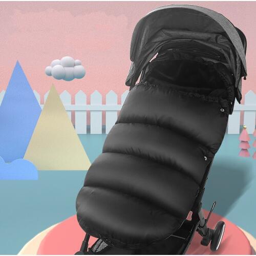 2020 Baby Sleeping Bag Windproof Footmuff For Stroller Winter Warm Sleep Sack Robe For Infant Envelopes For Newborns Footmuff