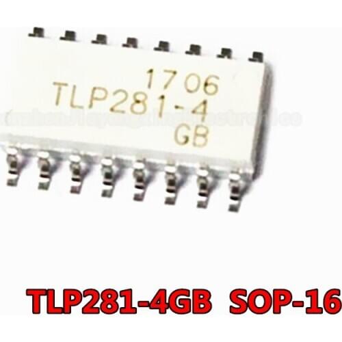 5PCS TLP281-4GB SOP16 TLP281-4 SOP TLP281 SOP-16 SMDnew and original IC
