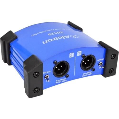 Alctron DI120 Two-Way Passive DI Box Impedance Converter DI BOX Stage Effect Device