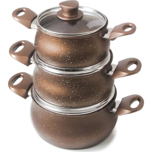 Bronze 3'Lü Casserole