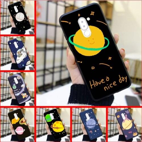 Phone Case For Huawei Honor 6A 4C 5C 6C Pro Cute Space Star Kawaii Soft Silicone Back Cover For Huawei Honor 6 5A 4X 5X 6X Case