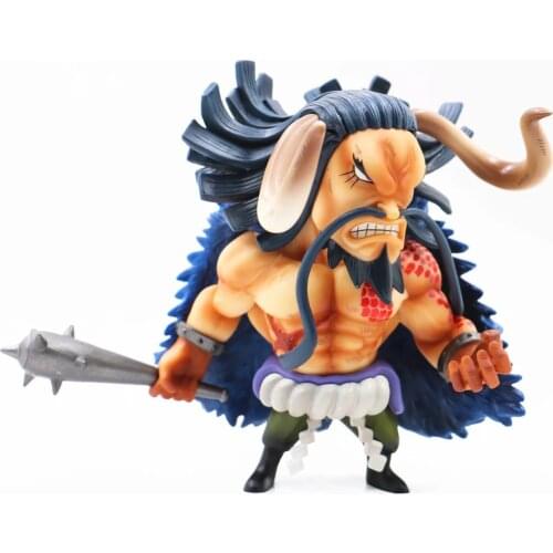 Anime One Piece Four King Kaido Beasts Pirates PVC Action Figure Collectible Model Toys Doll Gift 15CM