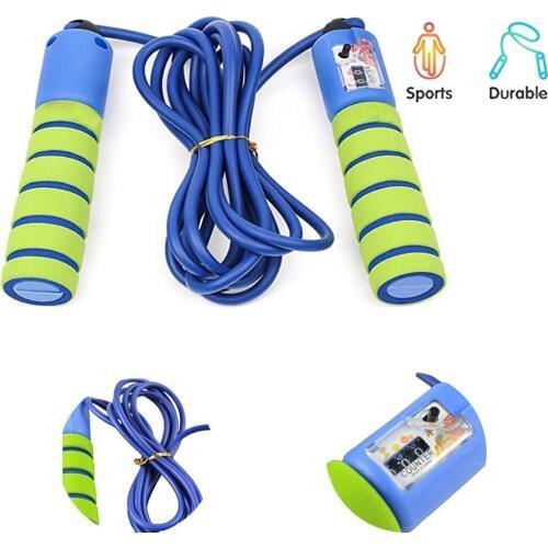 #H40 Adjustable Jump Ropes with Comfortable Handles Counter Skipping Rope cuerda para saltar comba Fitness Equipment Home