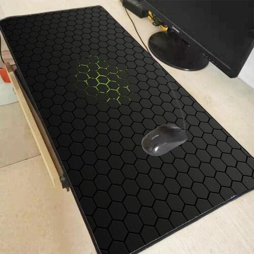MRGBEST Black Background MousePad Large Locking Edge Speed Game Gamer Gaming Mouse Pad Soft Laptop Notebook Mat Dropshipping