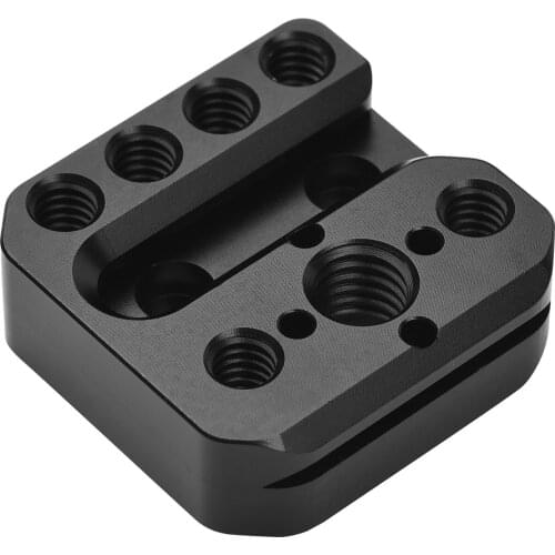 Monitor Mount Holder Mounting Plate with 1/4 Inch Thread 3/8 Locating Hole Gimbal Assessories for DJI Ronin S & Ronin SC Gimbal