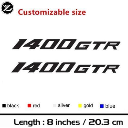 Motorcycle sticker moto gp body model sticker helmet wind sticker personality Fuel tank sticker for Kawasaki Z1400 GTR 1400r