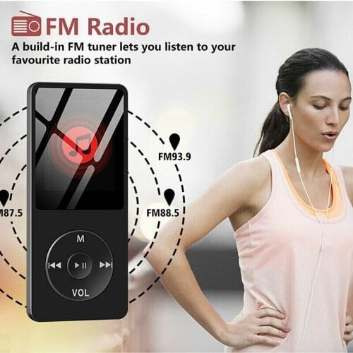 Music Player HIFI Portable MP3 MP4 Player LCD Screen FM Radio Voice Recorder