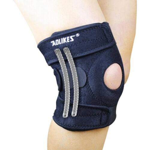 Springs Mountaineering Support Knee Pad With 4 Cycling Knee Mountain Bike Kneepad Brace Fitness Protector 1Pcs New