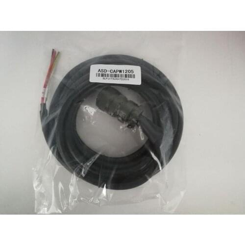 Compatible ASD-CAPW1205 Delta ASD-B2 1-2KW Motor Cable 5M Power Cable