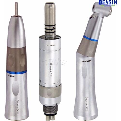 2019 new 1 piece dental inner water way contra angle handpiece straight handpiece 6 holes motor