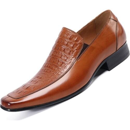 Trending Handmade Italy Fashion Shoes Wedding Party Oxford Shoes for Men Genuine Leather Mens Derby Dress Shoes