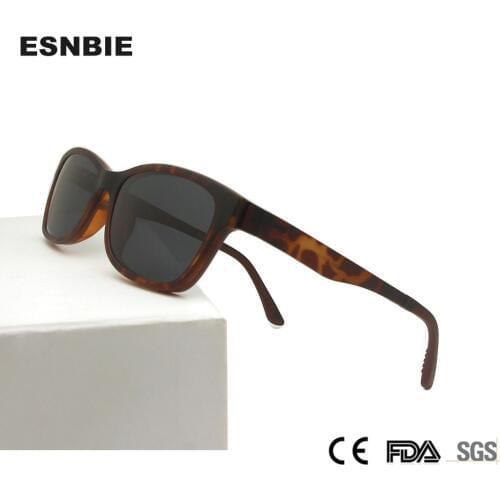 Ultra Light Tortoise Women' Eye Glasses With Magnetic Clip On Sunglasses Ultem Polarized Square Sun Glasses For Men UV400 oculos
